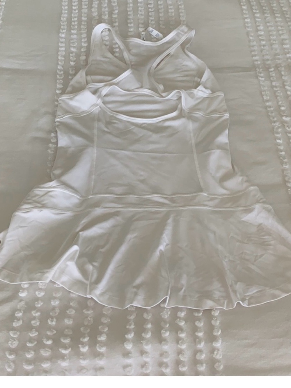 lululemon athletica White Racerback Tennis Dress